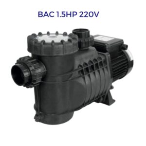 Bomba para piscina BAC 1.5 hp 220v